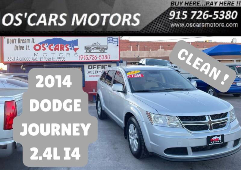 2014 Dodge Journey for sale at Os'Cars Motors in El Paso TX