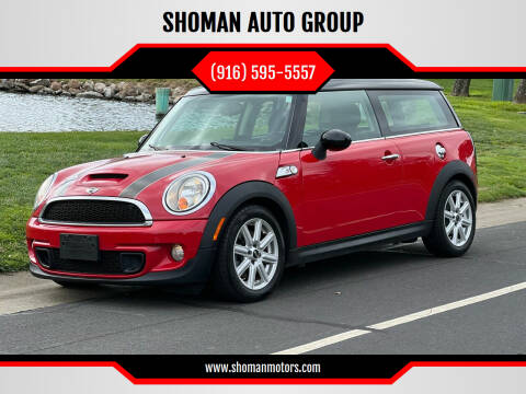 2012 MINI Cooper Clubman for sale at SHOMAN AUTO GROUP in Davis CA