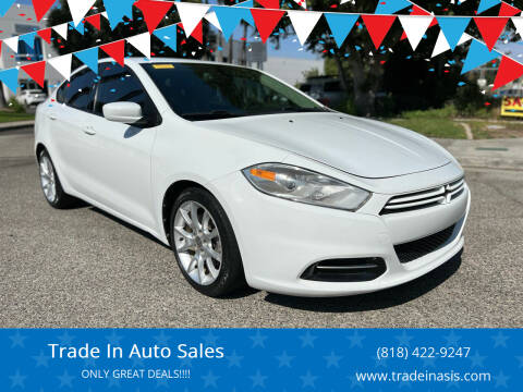 2013 Dodge Dart for sale at Trade In Auto Sales in Van Nuys CA