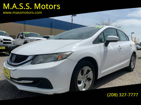 2014 Honda Civic for sale at M.A.S.S. Motors in Boise ID