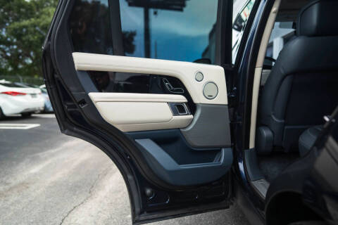 2018 Land Rover Range Rover Supercharged
