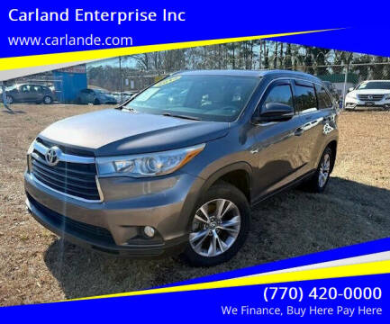2015 Toyota Highlander XLE
