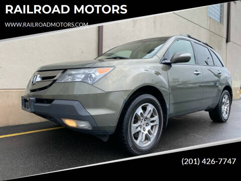 2007 Acura MDX for sale at RAILROAD MOTORS in Hasbrouck Heights NJ