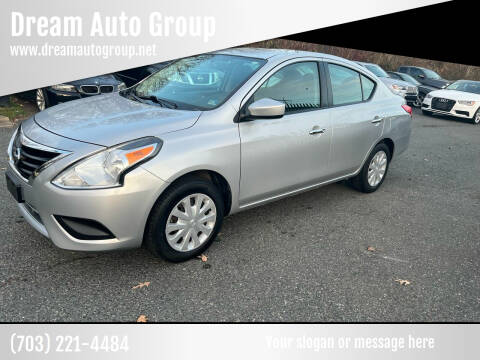 2018 Nissan Versa for sale at Dream Auto Group in Dumfries VA