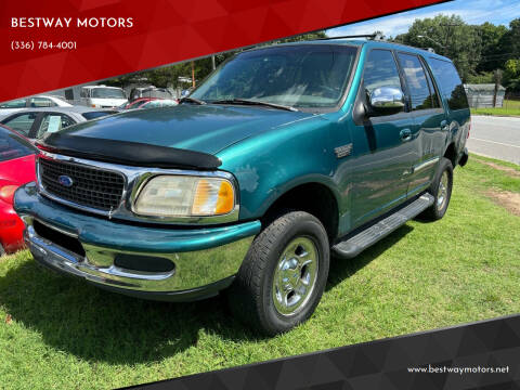 1997 Ford Expedition for sale at BESTWAY MOTORS in Winston Salem NC