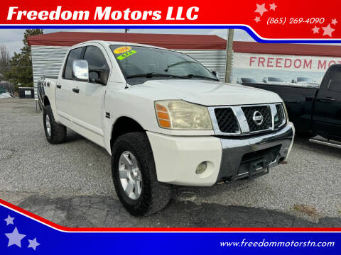 2004 Nissan Titan for sale at Freedom Motors LLC in Knoxville TN