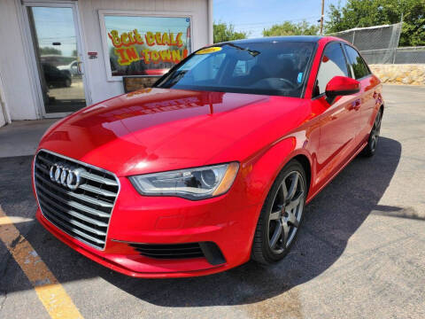 2015 Audi A3 for sale at VIVASTREET AUTO SALES LLC - VivaStreet Auto Sales in Socorro TX
