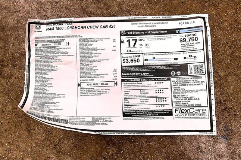 2026 RAM 1500 Limited