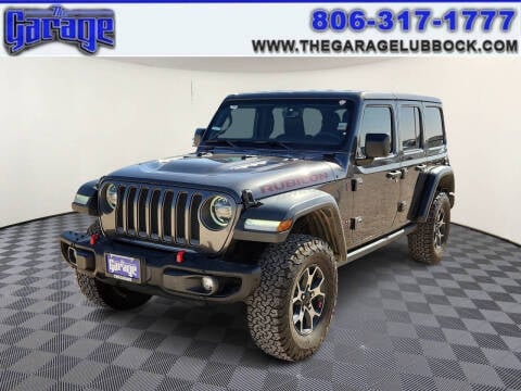 2018 Jeep Wrangler Unlimited for sale at The Garage in Lubbock TX