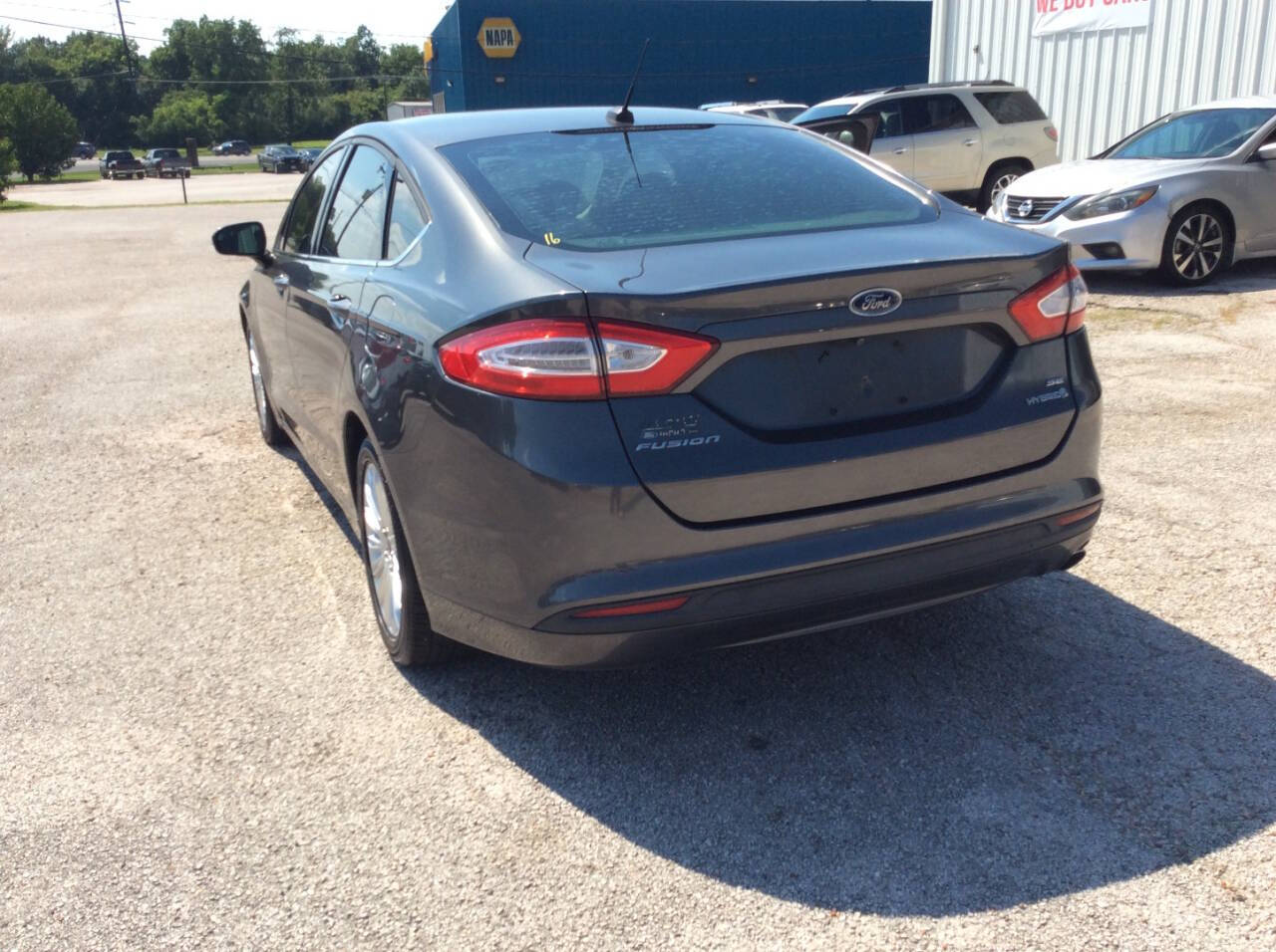 2016 Ford Fusion Hybrid for sale at SPRINGTIME MOTORS in Huntsville, TX