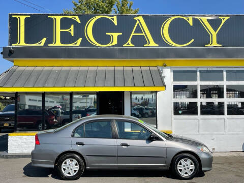 2005 Honda Civic for sale at Legacy Auto Sales in Yakima WA