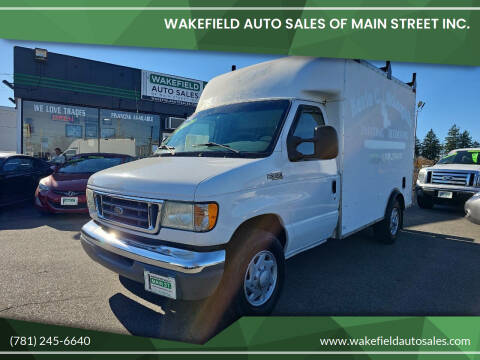 2003 Ford E-Series for sale at Wakefield Auto Sales of Main Street Inc. in Wakefield MA