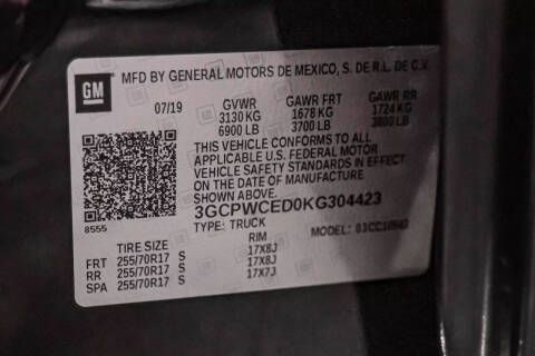 2019 Chevrolet Silverado 1500