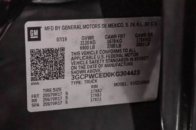 2019 Chevrolet Silverado 1500