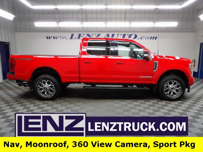 2022 Ford F-250 Super Duty for sale at LENZ TRUCK CENTER in Fond Du Lac WI