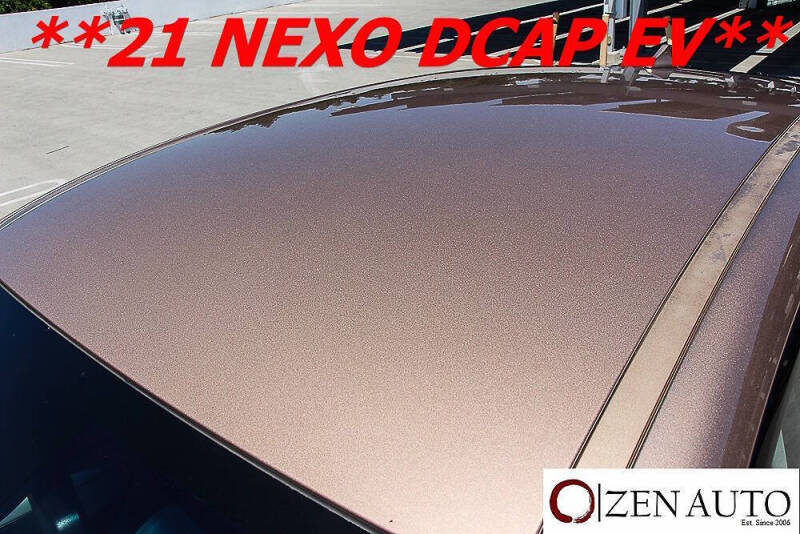 2021 Hyundai Nexo Blue