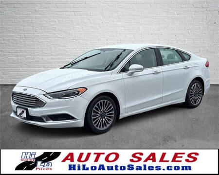2018 Ford Fusion for sale at Hi-Lo Auto Sales in Frederick MD