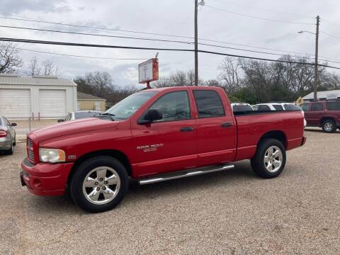 2005 Dodge Ram Pickup 1500 for sale at Temple Auto Depot in Temple TX