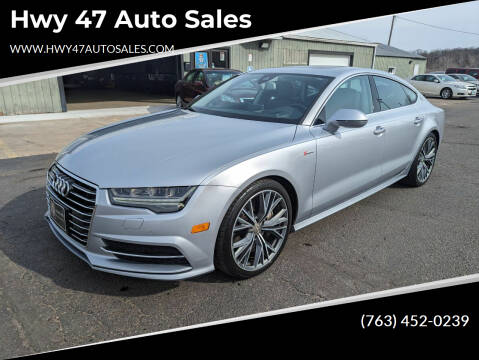 2016 Audi A7 for sale at Hwy 47 Auto Sales in Saint Francis MN