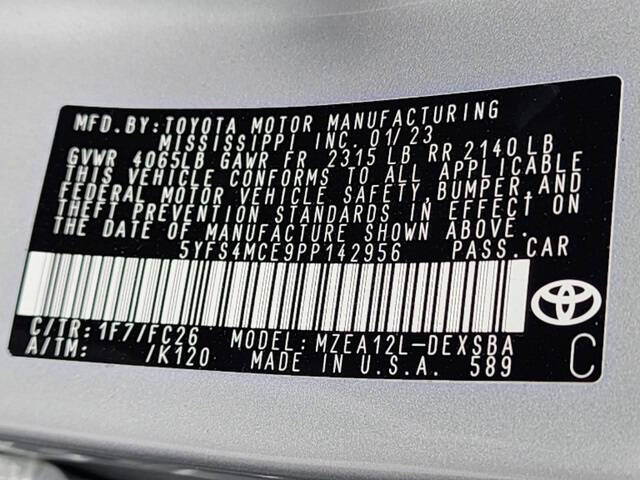 2023 Toyota Corolla SE