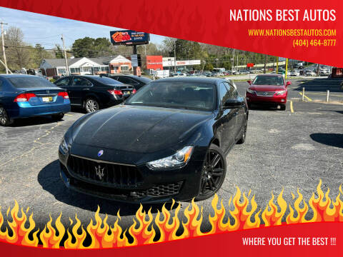 2019 Maserati Ghibli for sale at Nations Best Autos in Decatur GA