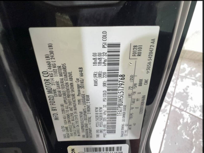 2020 Ford Mustang EcoBoost Premium