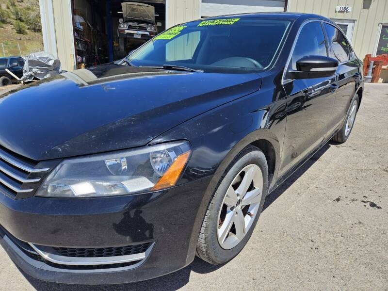 2013 Volkswagen Passat for sale at Canyon View Auto Sales in Cedar City UT