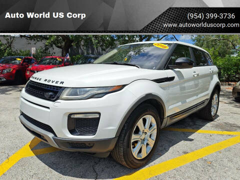 2018 Land Rover Range Rover Evoque SE Premium