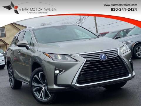 2018 Lexus RX 450hL for sale at Star Motor Sales in Downers Grove IL