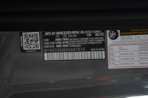 2022 Mercedes-Benz G-Class AMG G 63 4x4 Squared