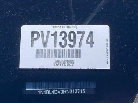 2024 Nissan Altima 2.5 SV