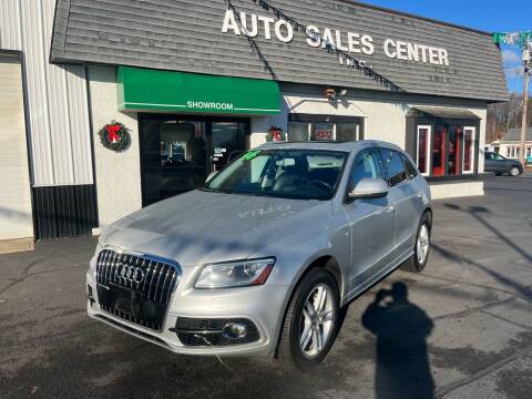 2014 Audi Q5 for sale at Auto Sales Center Inc in Holyoke MA
