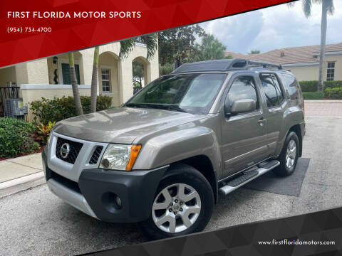 2009 Nissan Xterra for sale at FIRST FLORIDA MOTOR SPORTS in Pompano Beach FL