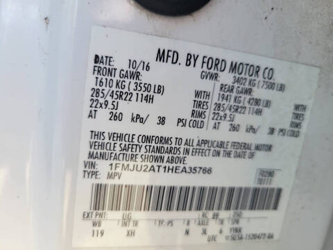 2017 Ford Expedition Limited