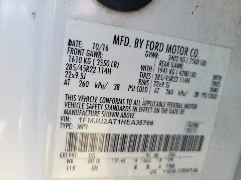 2017 Ford Expedition Limited