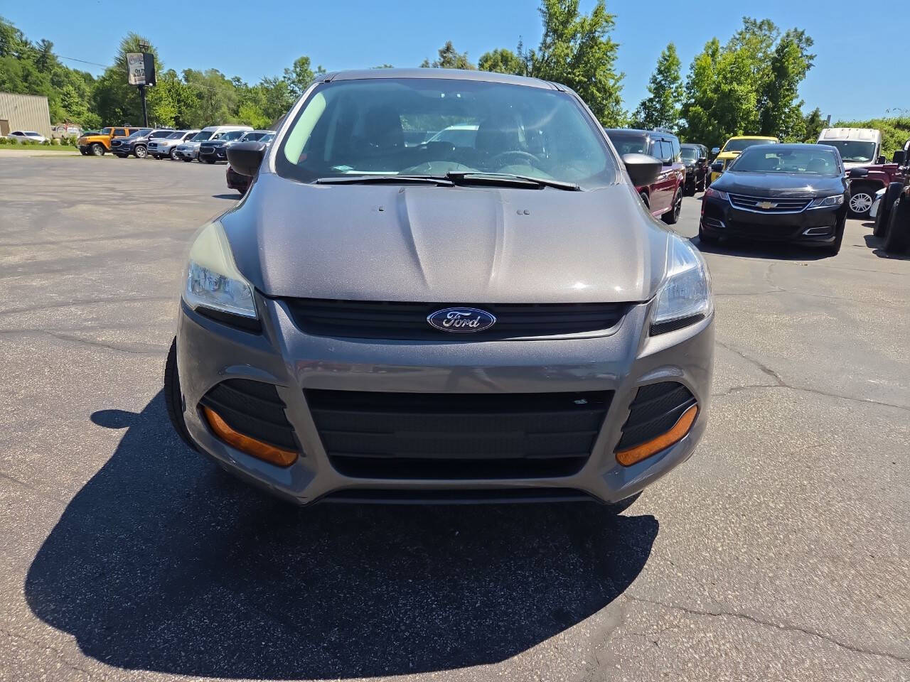 Gray 2014 Ford Escape S S 4dr SUV 2