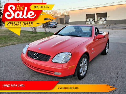 2000 Mercedes-Benz SLK for sale at Image Auto Sales in Dallas TX