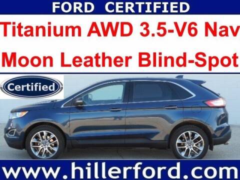 2017 Ford Edge for sale at HILLER FORD INC in Franklin WI