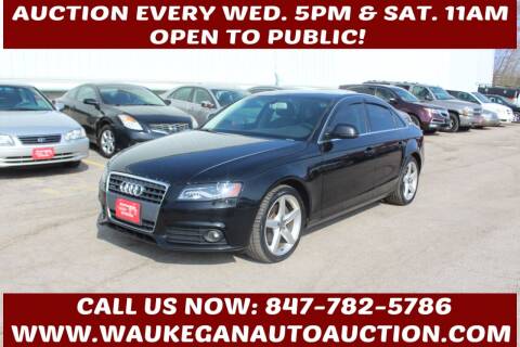 2009 Audi A4 for sale at Waukegan Auto Auction in Waukegan IL