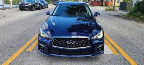 2016 Infiniti Q50 for sale at A1 Cars for Us Corp in Hialeah FL