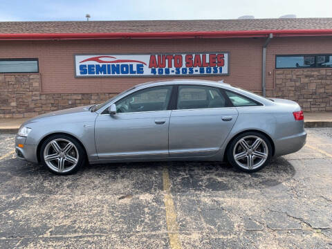 2011 Audi A6 for sale at Seminole Auto Sales in Seminole OK