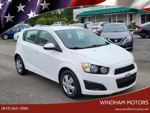 2016 Chevrolet Sonic for sale at Windham Motors in Florence SC