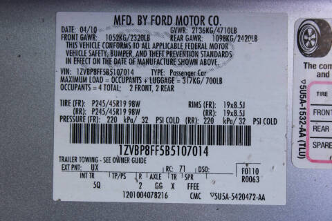 2011 Ford Mustang
