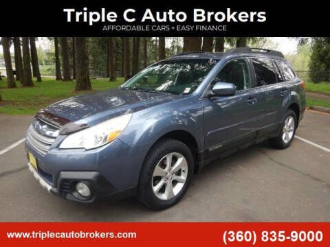 2013 Subaru Outback for sale at Triple C Auto Brokers in Washougal WA