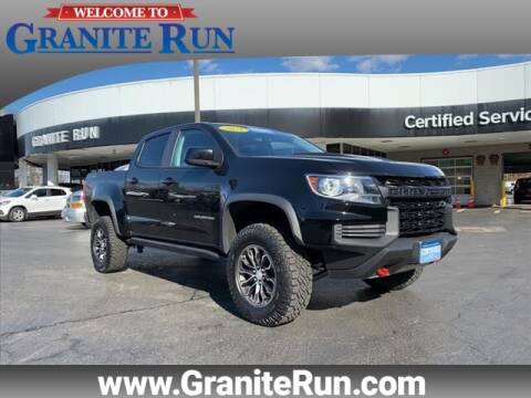 2021 Chevrolet Colorado for sale at GRANITE RUN PRE OWNED CAR AND TRUCK OUTLET in Media PA