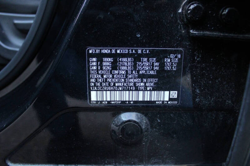 2018 Honda HR-V EX-L w/Navi