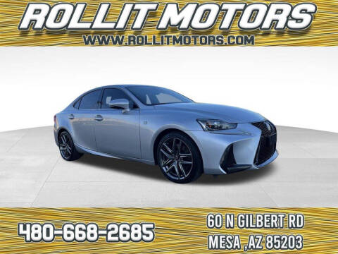 2017 Lexus IS 200t for sale at Rollit Motors in Mesa AZ