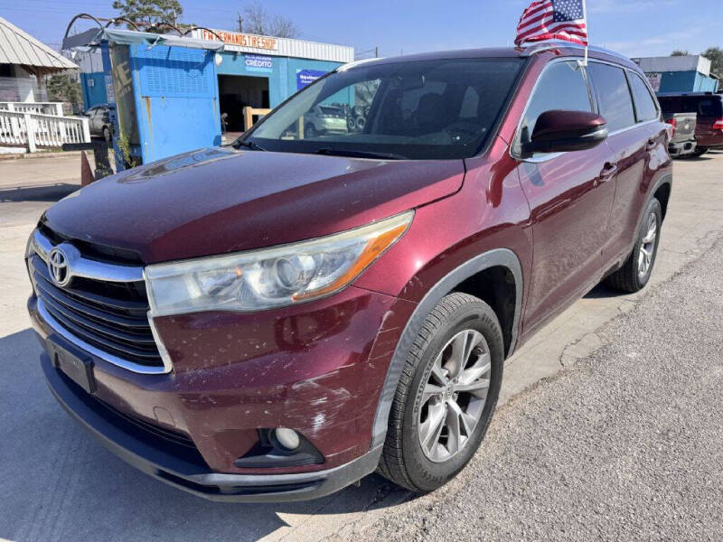 2015 Toyota Highlander for sale at Speedy Auto Sales in Pasadena TX