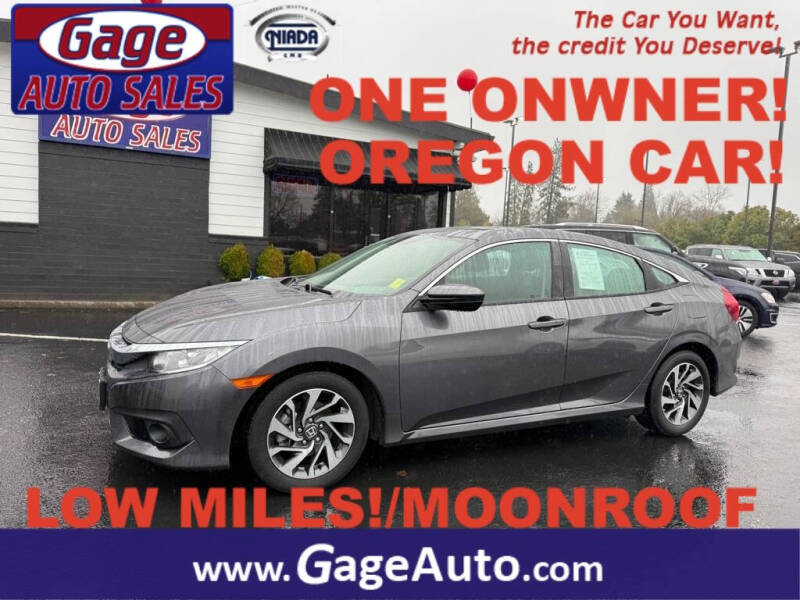 2018 Honda Civic EX w/Honda Sensing