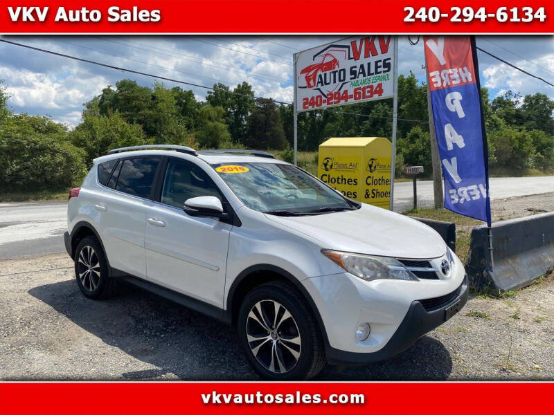 2015 Toyota RAV4 for sale at VKV Auto Sales in Laurel MD